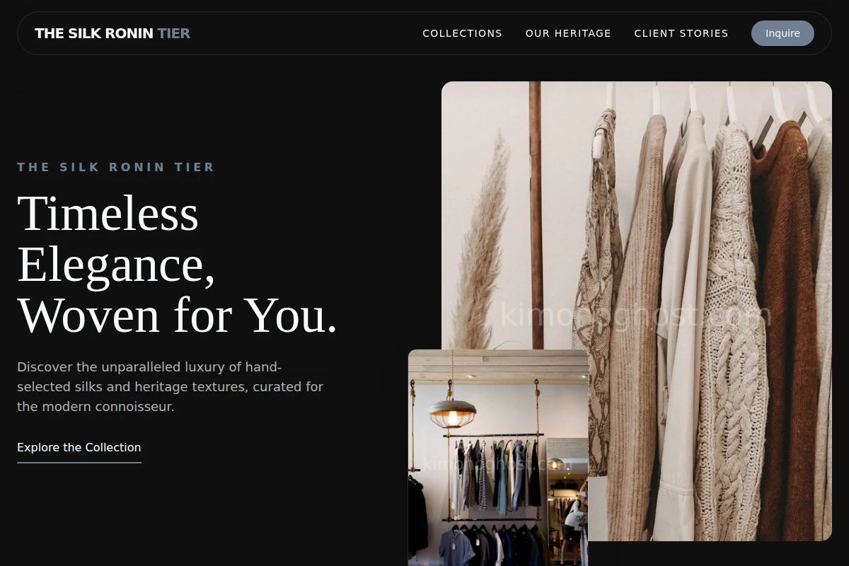Minimalist Boutique