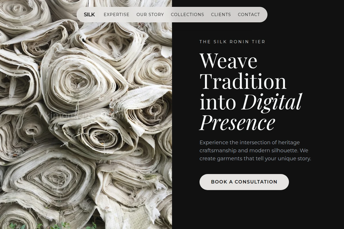 Silk Fashion Design