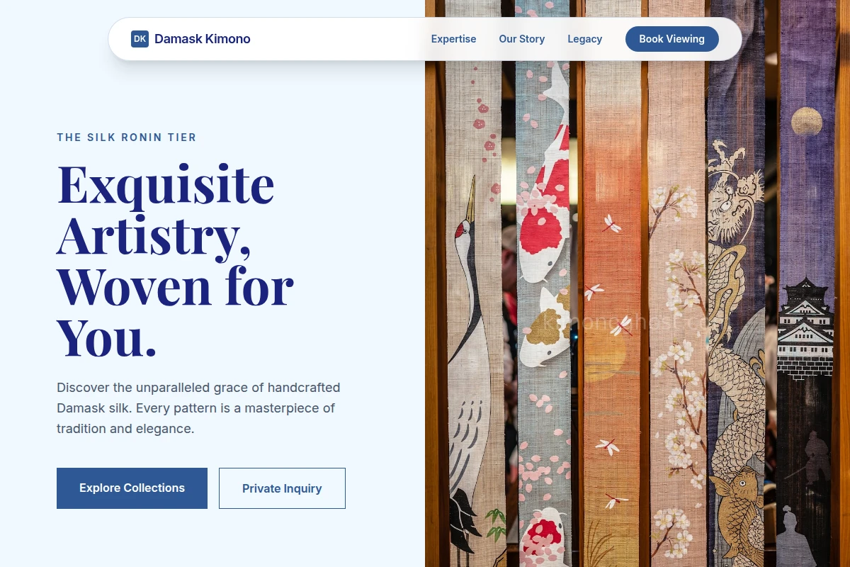 Damask Kimono