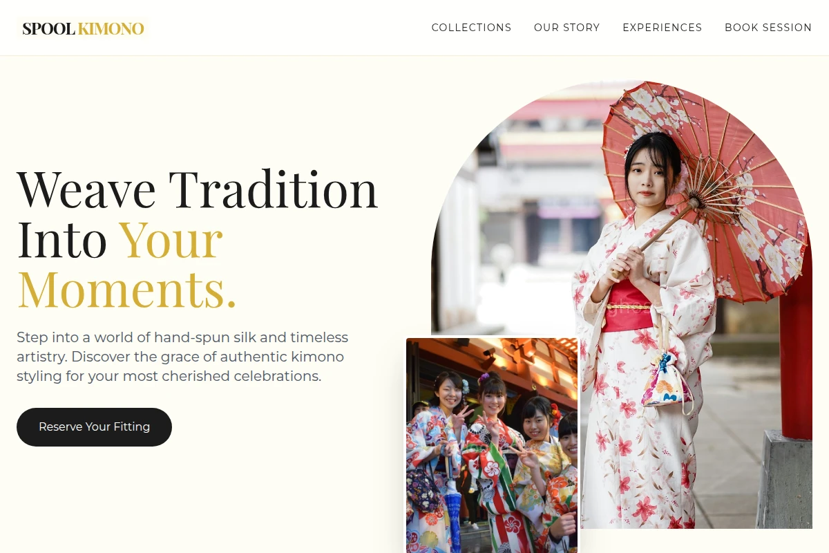 Spool Kimono