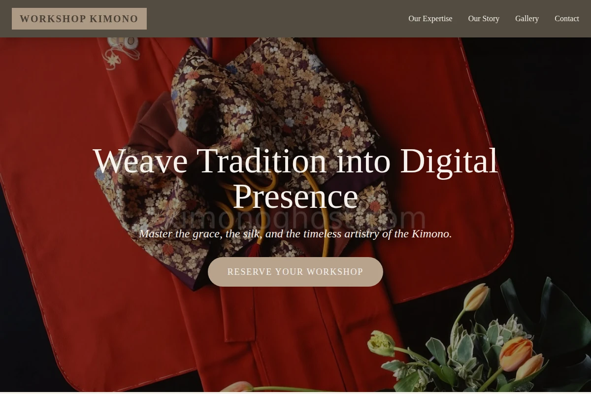 Workshop Kimono