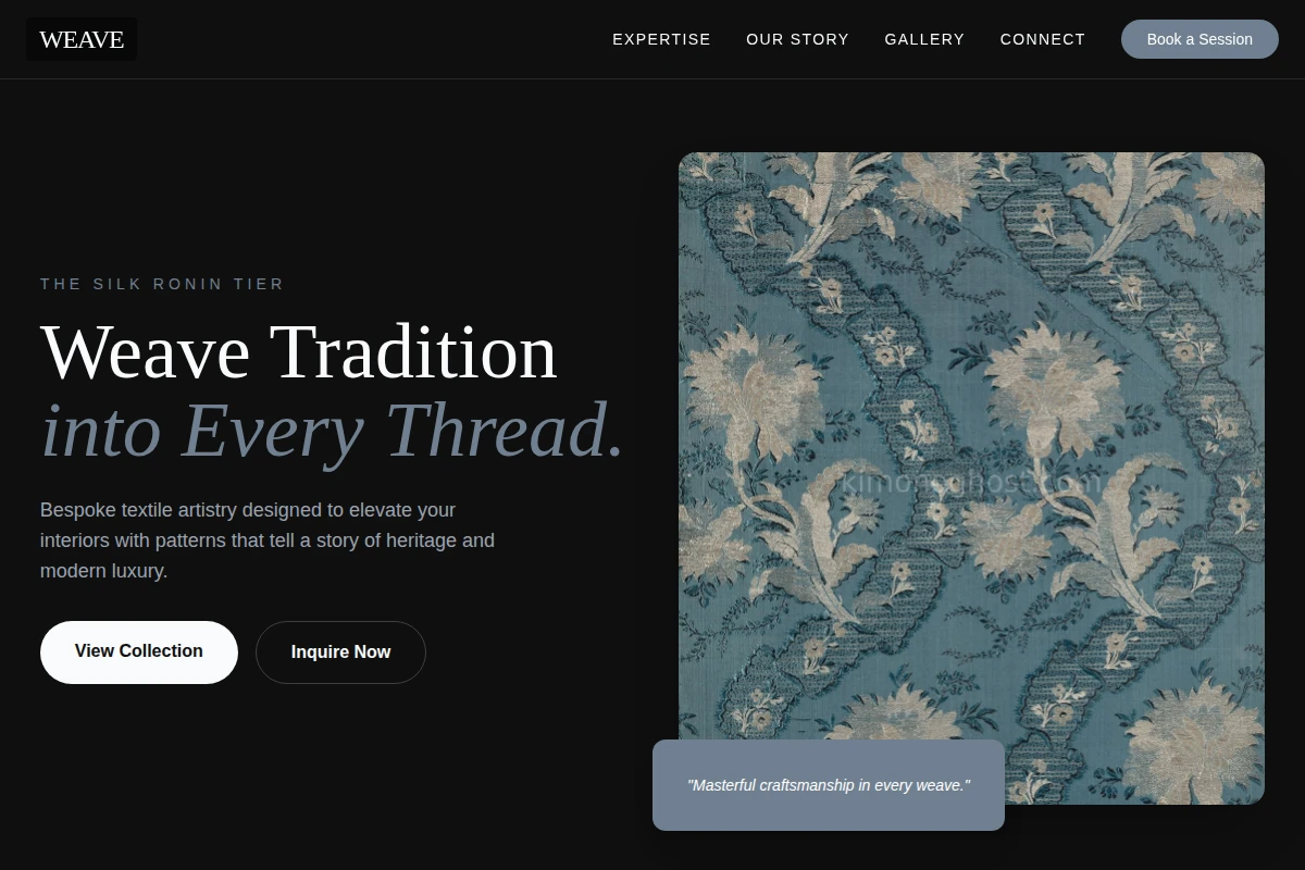 Weave Textile Design