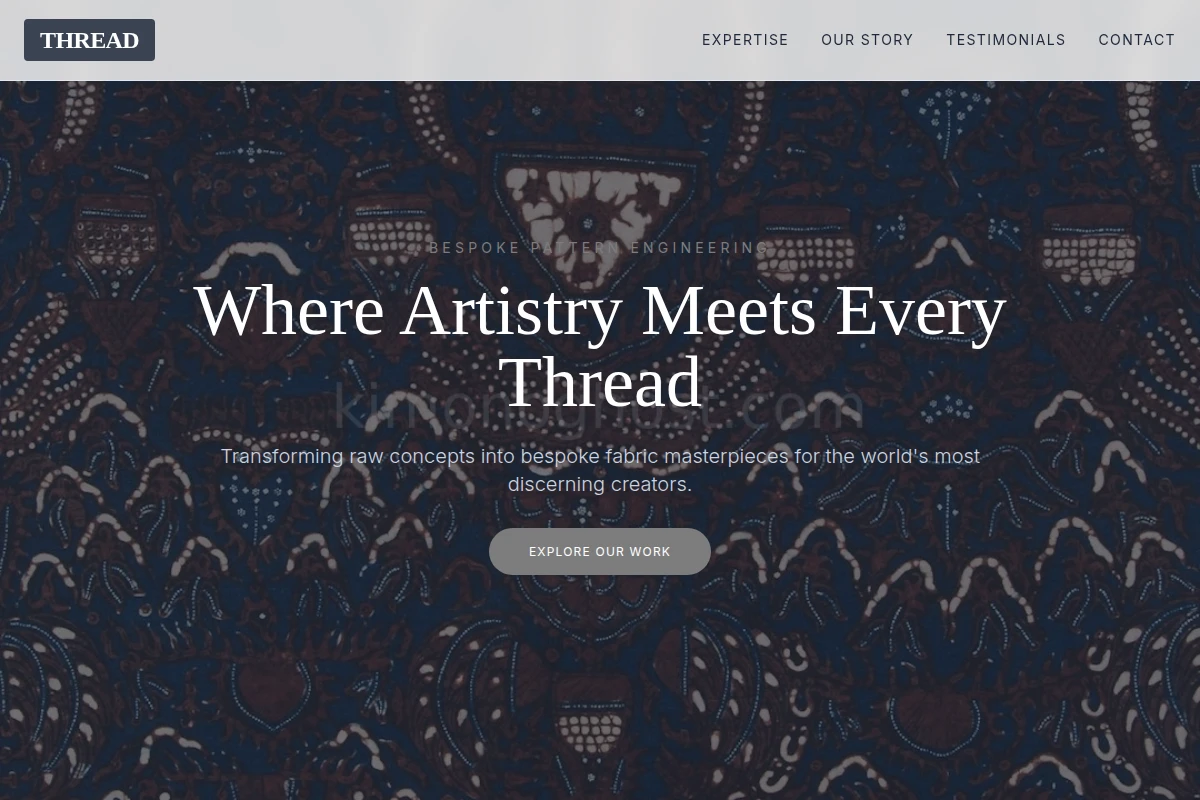 Thread Textile Design