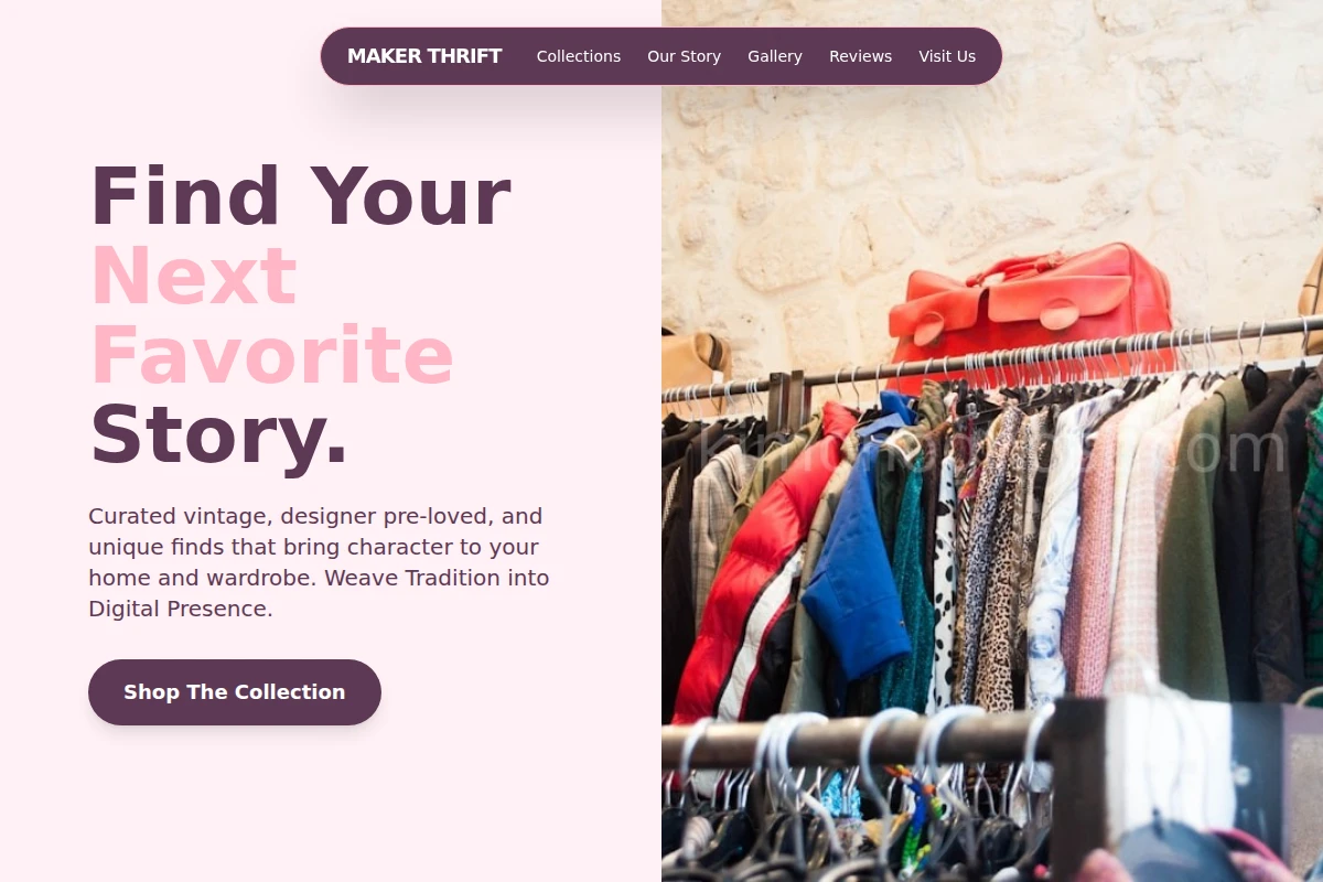Maker Thrift Secondhand Store